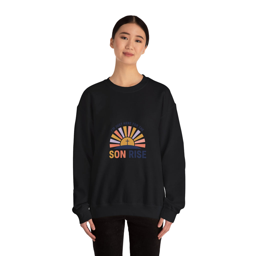 Son Rise Sweatshirt | Christian Easter Shirt, Faith-Based Humor