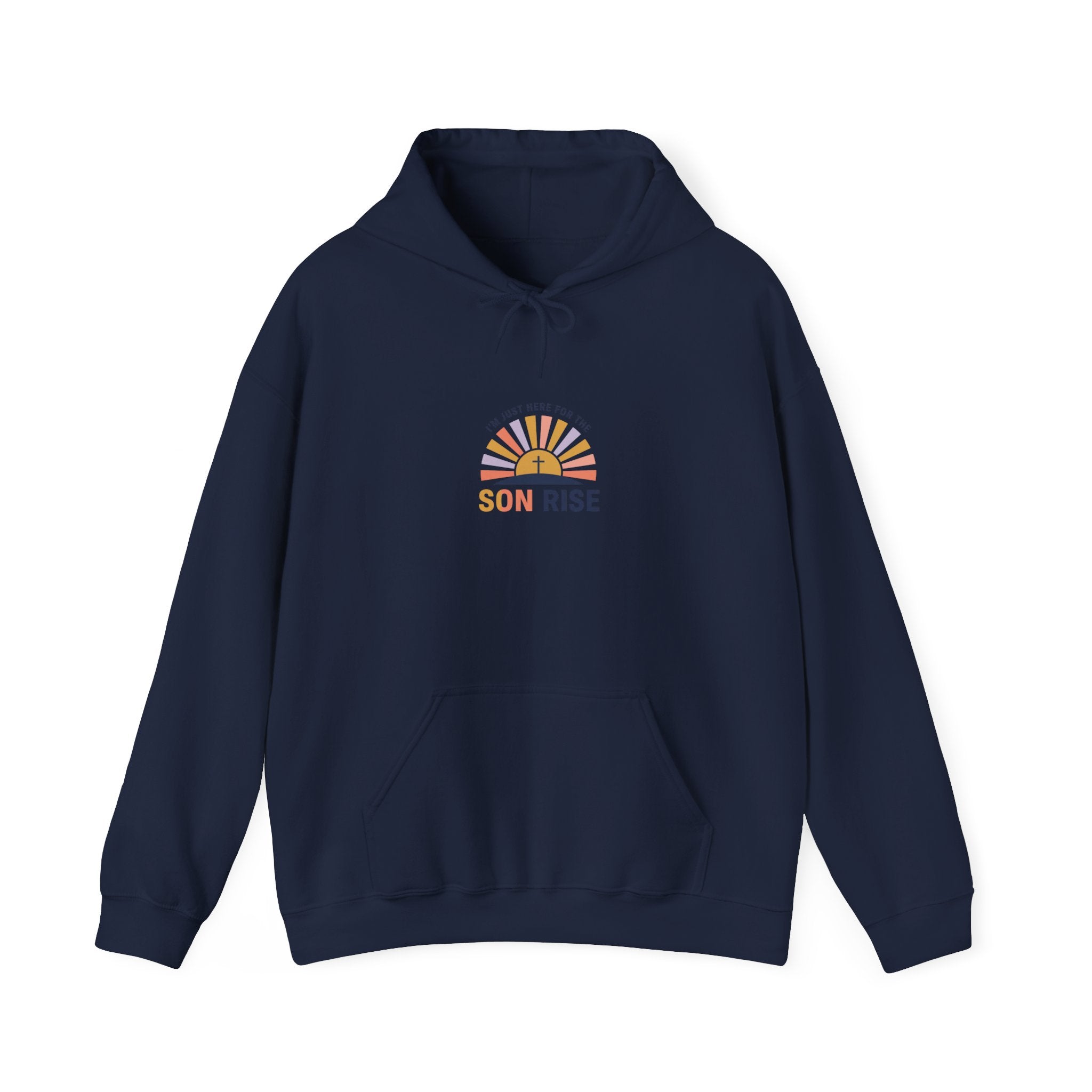 Son Rise Sunrise Design Hoodie | Christian Easter shirt, faith-based humor