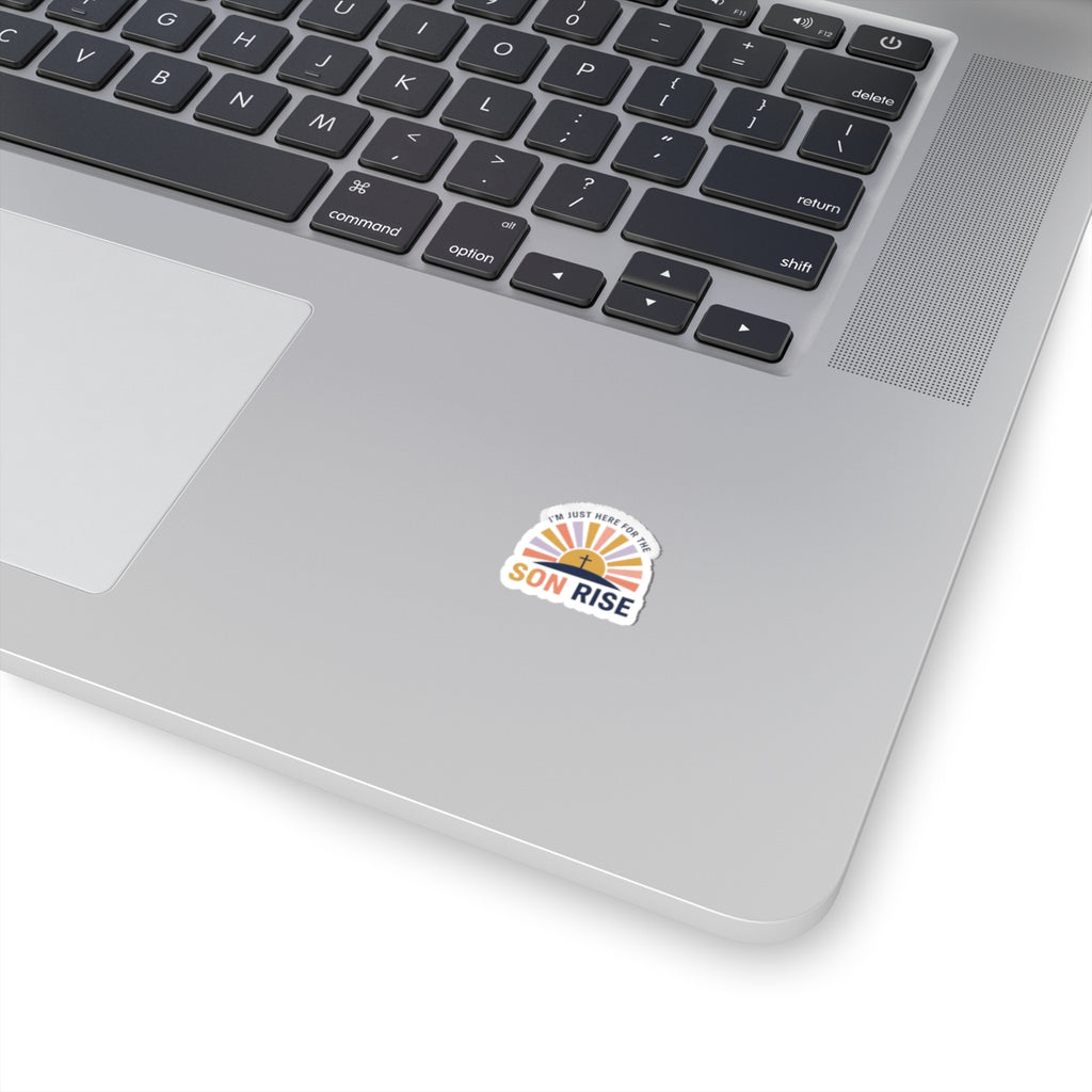 Son Rise Sticker | Christian Easter, He Is Risen Faith Humor