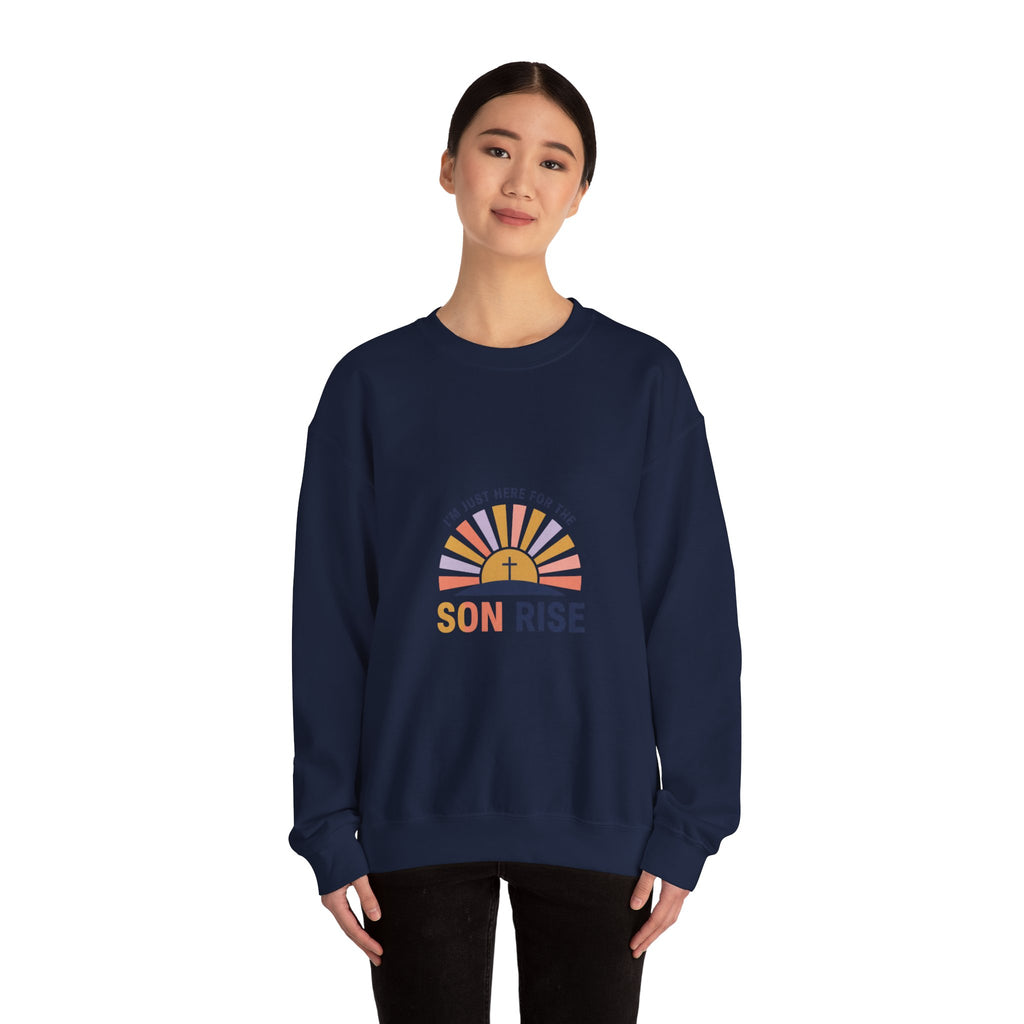 Son Rise Sweatshirt | Christian Easter Shirt, Faith-Based Humor