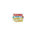 Teaching Powered by Caffeine and Chaos Kiss-Cut Sticker, Teacher Appreciation, Teacher Life