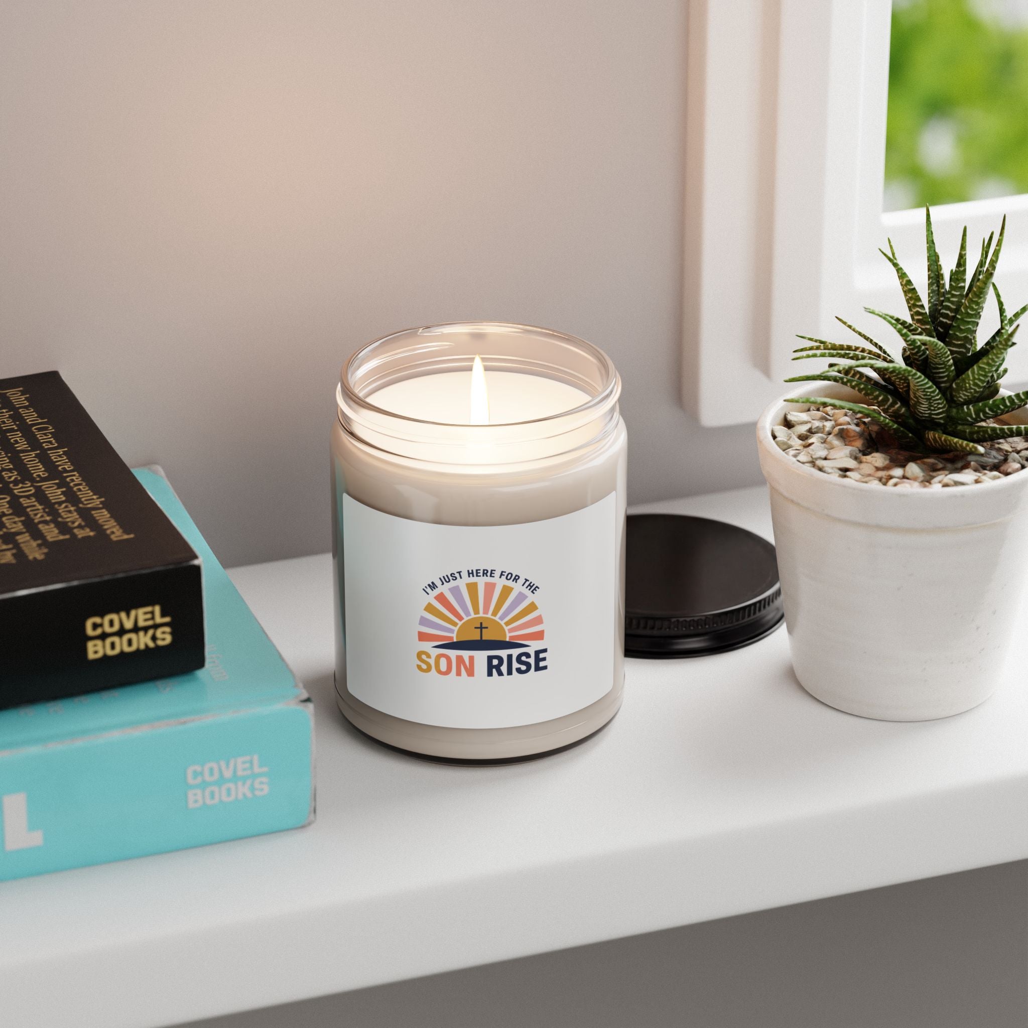 Son Rise Candle | Scented Soy Candle, Christian Easter, He Is Risen