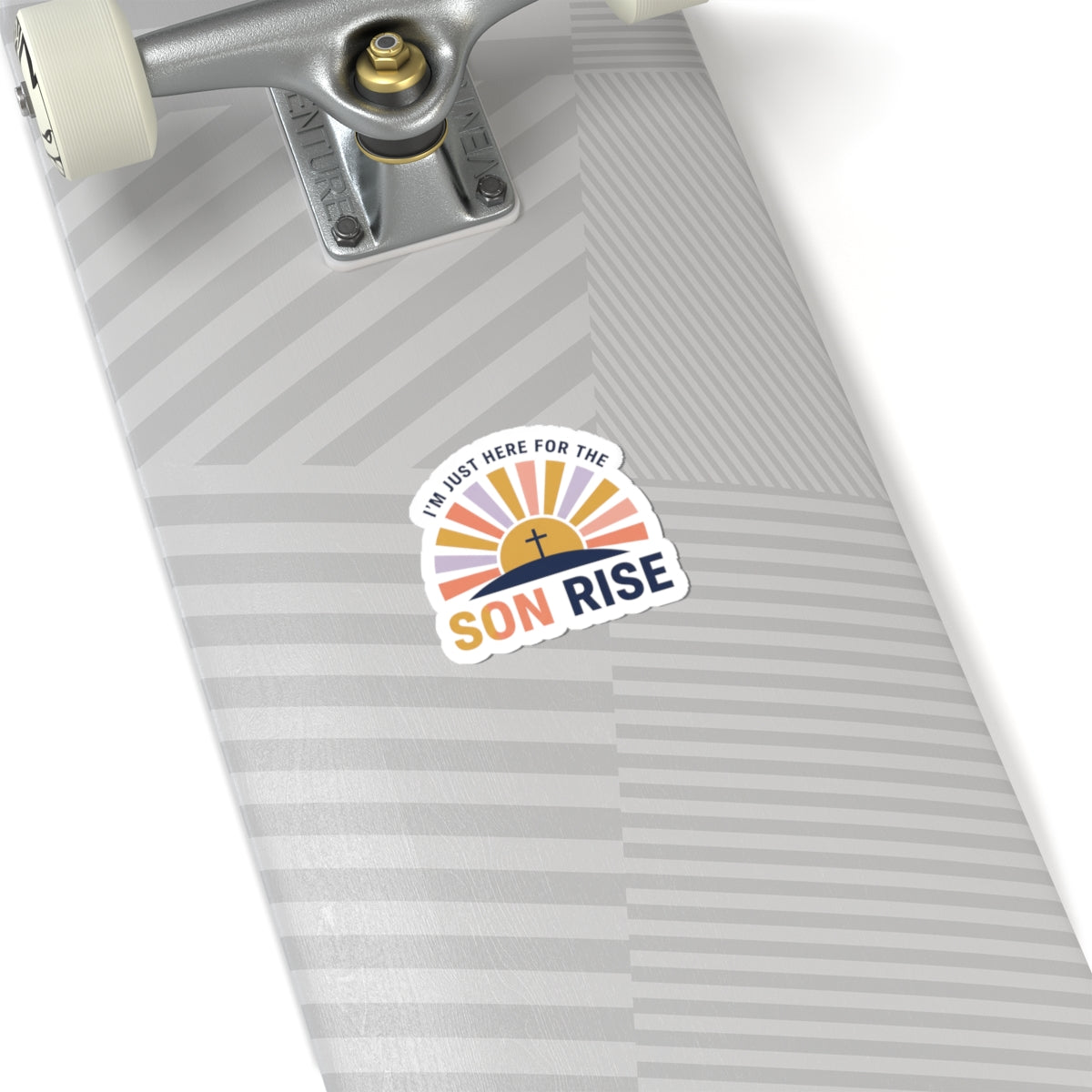 Son Rise Sticker | Christian Easter, He Is Risen Faith Humor