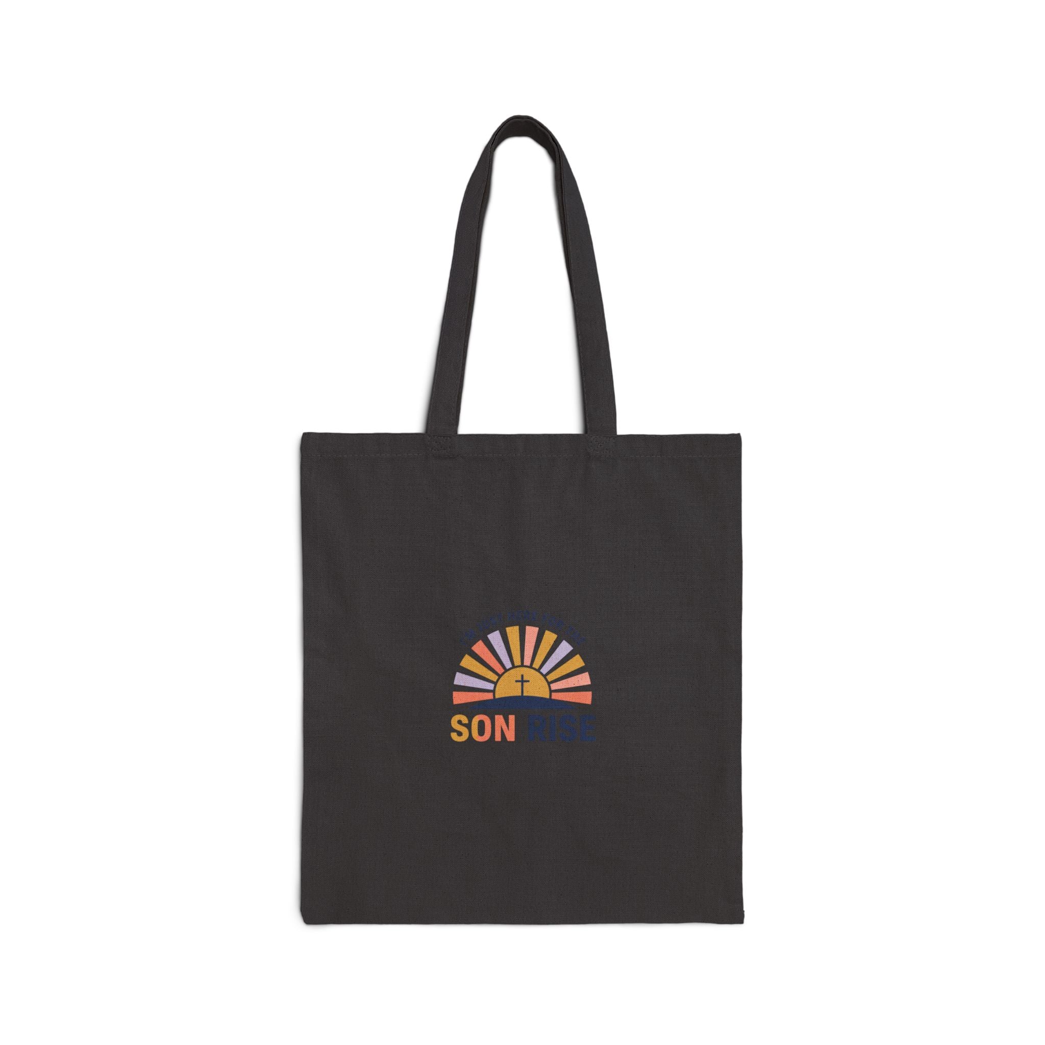 Son Rise Tote, Christian Easter tote, faith-based Easter bag | He is risen