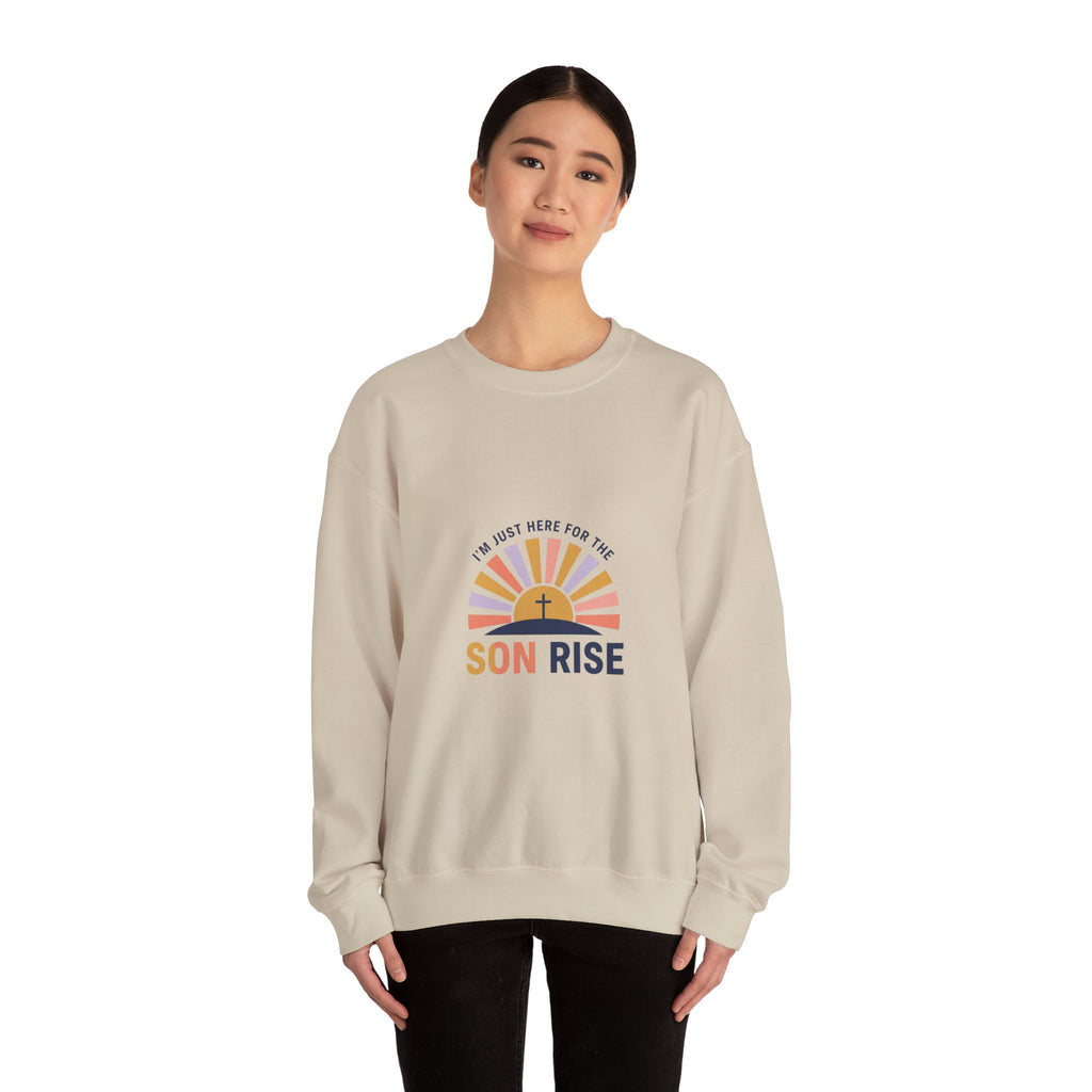 Son Rise Sweatshirt | Christian Easter Shirt, Faith-Based Humor