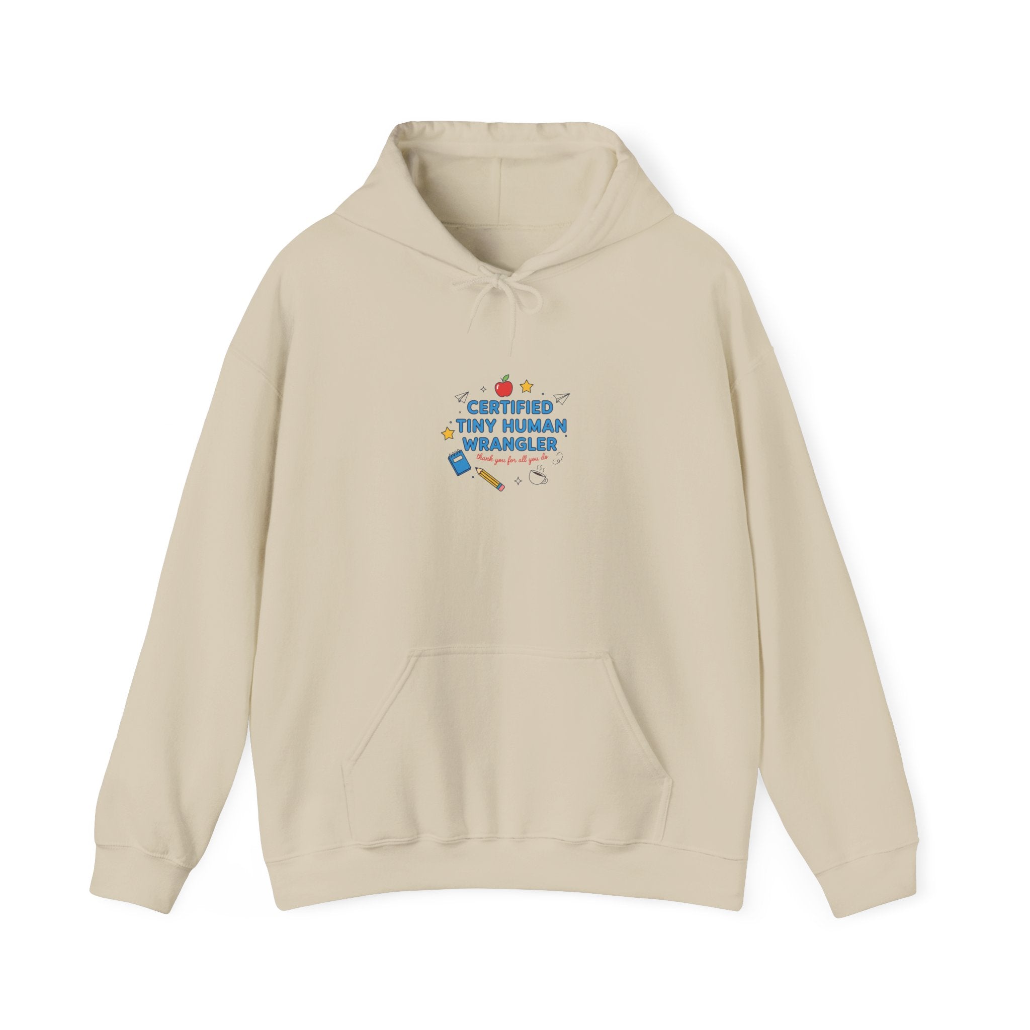 Certified Tiny Human Wrangler Hoodie | teacher appreciation, teacher life