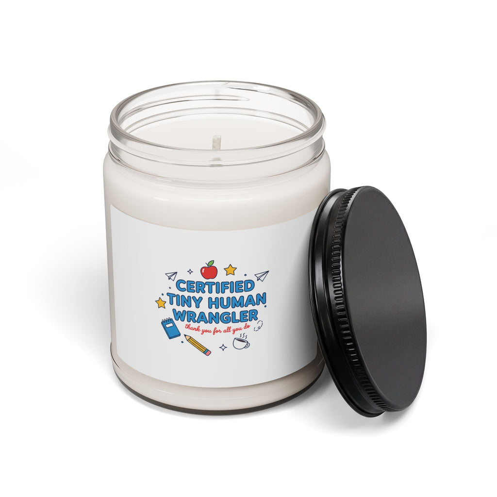 Certified Tiny Human Wrangler Candle | Teacher Appreciation, Teacher Life