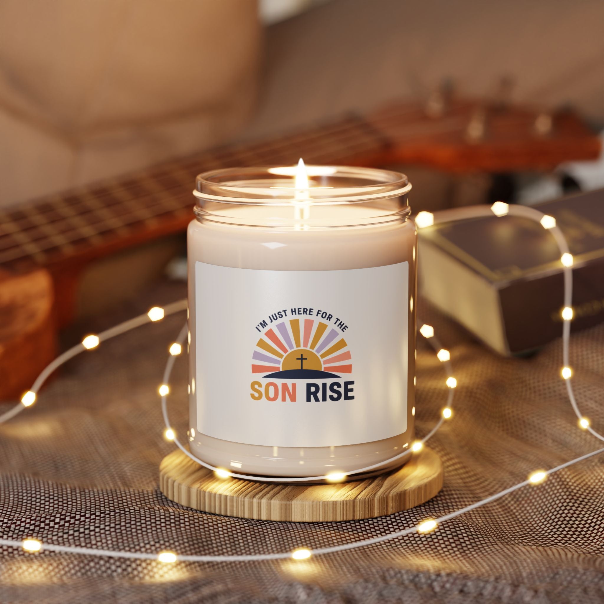 Son Rise Candle | Scented Soy Candle, Christian Easter, He Is Risen